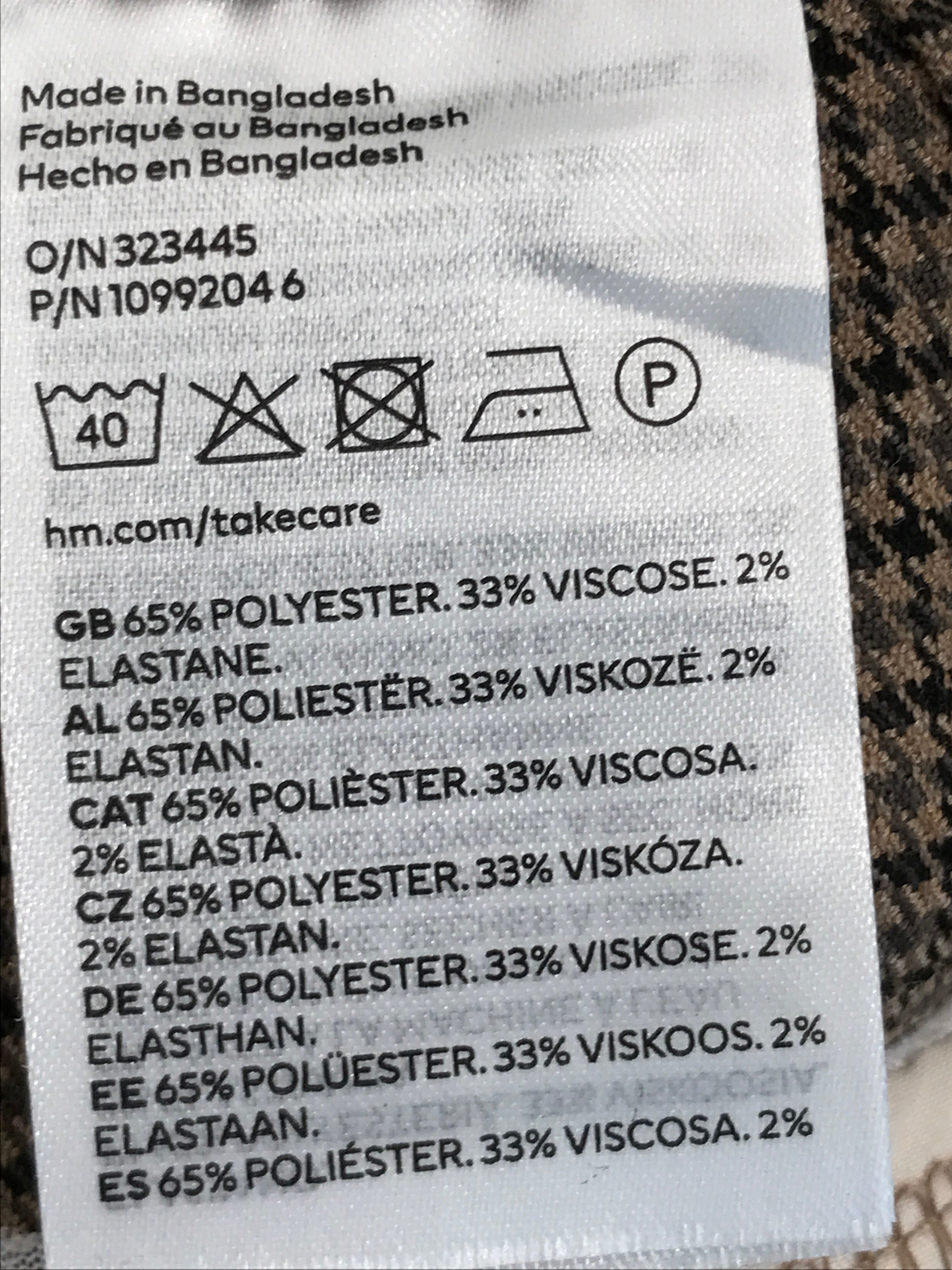 H&M Bukser